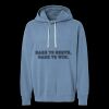 Unisex Garment-Dyed Lightweight Fleece Hooded Sweatshirt Thumbnail