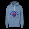 Unisex Garment-Dyed Lightweight Fleece Hooded Sweatshirt Thumbnail