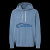 Unisex Garment-Dyed Lightweight Fleece Hooded Sweatshirt Thumbnail