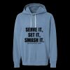 Unisex Garment-Dyed Lightweight Fleece Hooded Sweatshirt Thumbnail