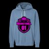 Unisex Garment-Dyed Lightweight Fleece Hooded Sweatshirt Thumbnail