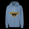 Unisex Garment-Dyed Lightweight Fleece Hooded Sweatshirt Thumbnail