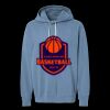 Unisex Garment-Dyed Lightweight Fleece Hooded Sweatshirt Thumbnail