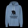 Unisex Garment-Dyed Lightweight Fleece Hooded Sweatshirt Thumbnail