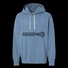 Unisex Garment-Dyed Lightweight Fleece Hooded Sweatshirt Thumbnail