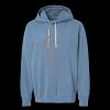Unisex Garment-Dyed Lightweight Fleece Hooded Sweatshirt Thumbnail