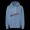 Unisex Garment-Dyed Lightweight Fleece Hooded Sweatshirt Thumbnail
