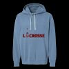Unisex Garment-Dyed Lightweight Fleece Hooded Sweatshirt Thumbnail