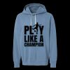Unisex Garment-Dyed Lightweight Fleece Hooded Sweatshirt Thumbnail