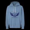 Unisex Garment-Dyed Lightweight Fleece Hooded Sweatshirt Thumbnail