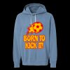 Unisex Garment-Dyed Lightweight Fleece Hooded Sweatshirt Thumbnail