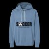 Unisex Garment-Dyed Lightweight Fleece Hooded Sweatshirt Thumbnail