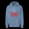 Unisex Garment-Dyed Lightweight Fleece Hooded Sweatshirt Thumbnail