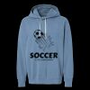 Unisex Garment-Dyed Lightweight Fleece Hooded Sweatshirt Thumbnail