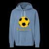 Unisex Garment-Dyed Lightweight Fleece Hooded Sweatshirt Thumbnail