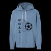 Unisex Garment-Dyed Lightweight Fleece Hooded Sweatshirt Thumbnail
