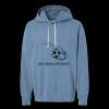 Unisex Garment-Dyed Lightweight Fleece Hooded Sweatshirt Thumbnail