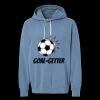 Unisex Garment-Dyed Lightweight Fleece Hooded Sweatshirt Thumbnail