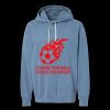 Unisex Garment-Dyed Lightweight Fleece Hooded Sweatshirt Thumbnail