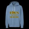 Unisex Garment-Dyed Lightweight Fleece Hooded Sweatshirt Thumbnail