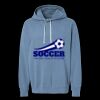 Unisex Garment-Dyed Lightweight Fleece Hooded Sweatshirt Thumbnail