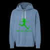 Unisex Garment-Dyed Lightweight Fleece Hooded Sweatshirt Thumbnail