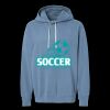 Unisex Garment-Dyed Lightweight Fleece Hooded Sweatshirt Thumbnail