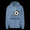 Unisex Garment-Dyed Lightweight Fleece Hooded Sweatshirt Thumbnail
