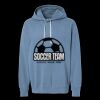 Unisex Garment-Dyed Lightweight Fleece Hooded Sweatshirt Thumbnail