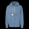 Unisex Garment-Dyed Lightweight Fleece Hooded Sweatshirt Thumbnail