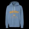 Unisex Garment-Dyed Lightweight Fleece Hooded Sweatshirt Thumbnail