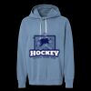 Unisex Garment-Dyed Lightweight Fleece Hooded Sweatshirt Thumbnail