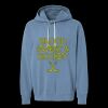 Unisex Garment-Dyed Lightweight Fleece Hooded Sweatshirt Thumbnail