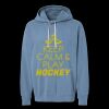Unisex Garment-Dyed Lightweight Fleece Hooded Sweatshirt Thumbnail