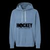 Unisex Garment-Dyed Lightweight Fleece Hooded Sweatshirt Thumbnail