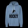 Unisex Garment-Dyed Lightweight Fleece Hooded Sweatshirt Thumbnail
