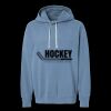 Unisex Garment-Dyed Lightweight Fleece Hooded Sweatshirt Thumbnail