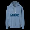 Unisex Garment-Dyed Lightweight Fleece Hooded Sweatshirt Thumbnail