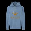 Unisex Garment-Dyed Lightweight Fleece Hooded Sweatshirt Thumbnail