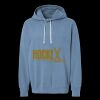 Unisex Garment-Dyed Lightweight Fleece Hooded Sweatshirt Thumbnail
