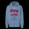 Unisex Garment-Dyed Lightweight Fleece Hooded Sweatshirt Thumbnail