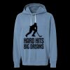 Unisex Garment-Dyed Lightweight Fleece Hooded Sweatshirt Thumbnail