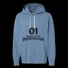 Unisex Garment-Dyed Lightweight Fleece Hooded Sweatshirt Thumbnail