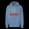 Unisex Garment-Dyed Lightweight Fleece Hooded Sweatshirt Thumbnail