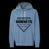 Unisex Garment-Dyed Lightweight Fleece Hooded Sweatshirt Thumbnail