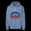 Unisex Garment-Dyed Lightweight Fleece Hooded Sweatshirt Thumbnail
