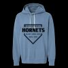 Unisex Garment-Dyed Lightweight Fleece Hooded Sweatshirt Thumbnail