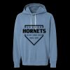 Unisex Garment-Dyed Lightweight Fleece Hooded Sweatshirt Thumbnail
