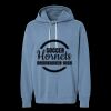 Unisex Garment-Dyed Lightweight Fleece Hooded Sweatshirt Thumbnail