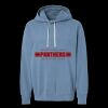 Unisex Garment-Dyed Lightweight Fleece Hooded Sweatshirt Thumbnail